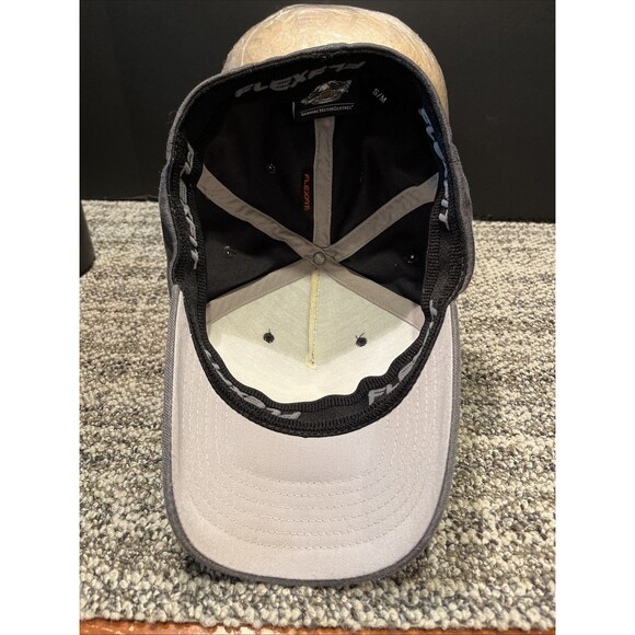 Harley-Davidson Silicone Skull Stretch Baseball Cap S/M Charcoal (99428-18VM) - Picture 9 of 12